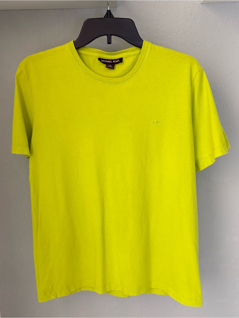 Michael Kors Neon Lime Crewneck T-Shirt